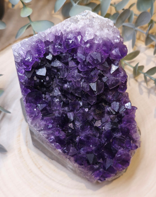 Base d’Améthyste géode