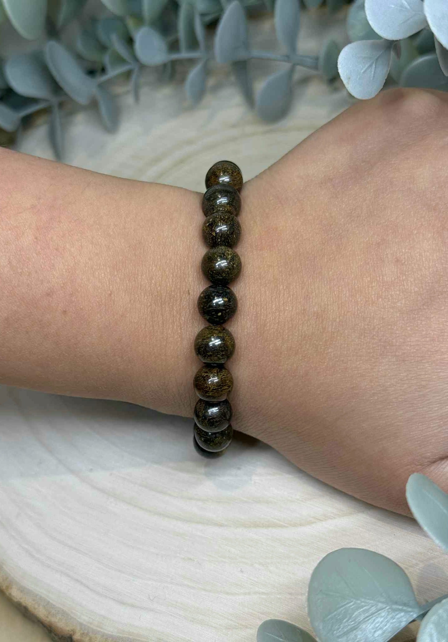 Bracelet Bronzite 8mm
