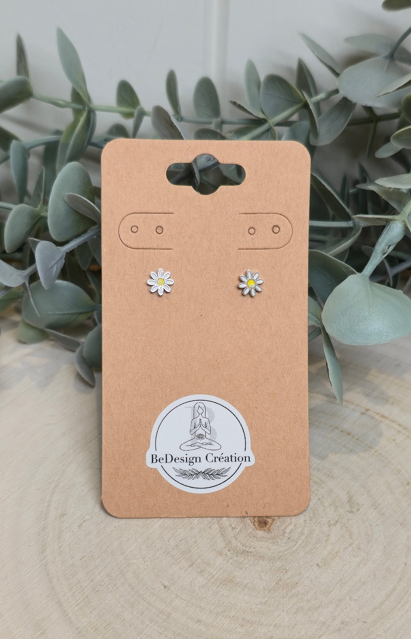 Boucles d’oreilles Marguerite
