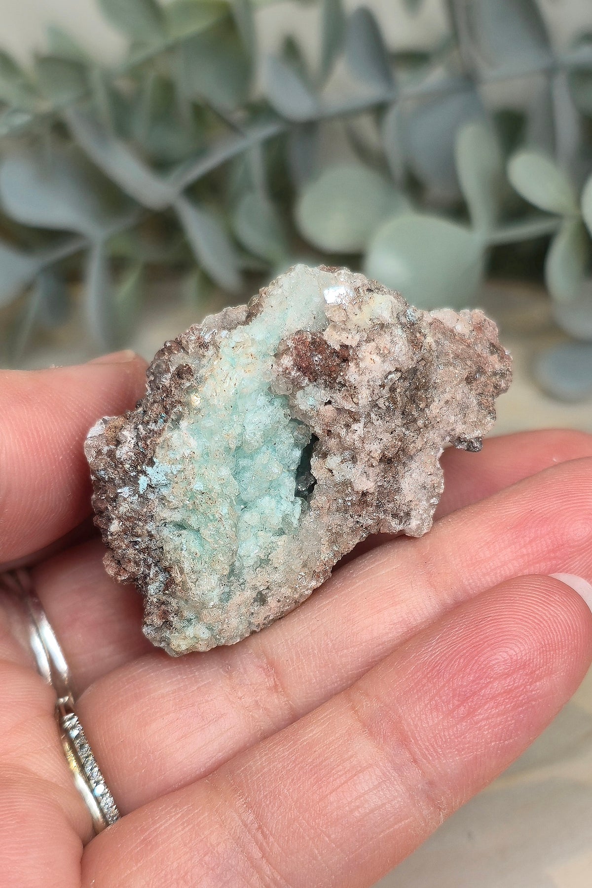 Auricalcite brute