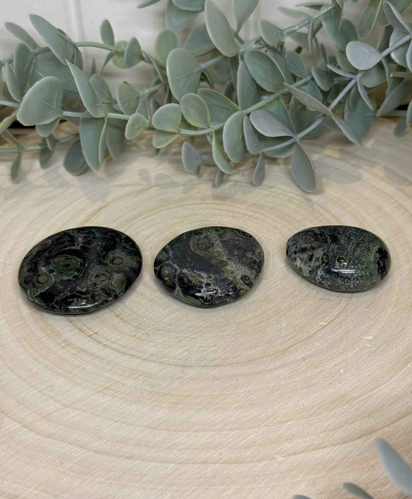 Pierre de paume mince Jaspe Kambaba