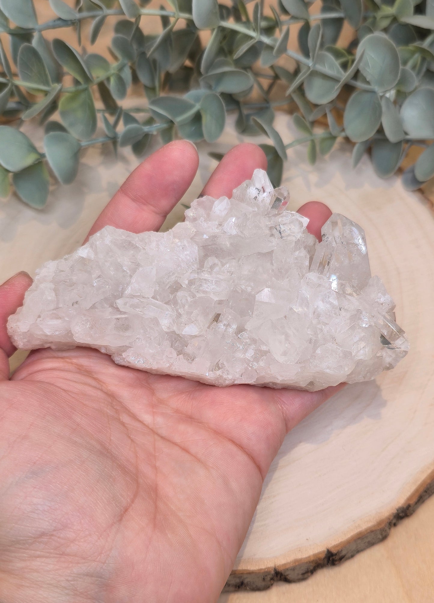 Amas de Quartz clair