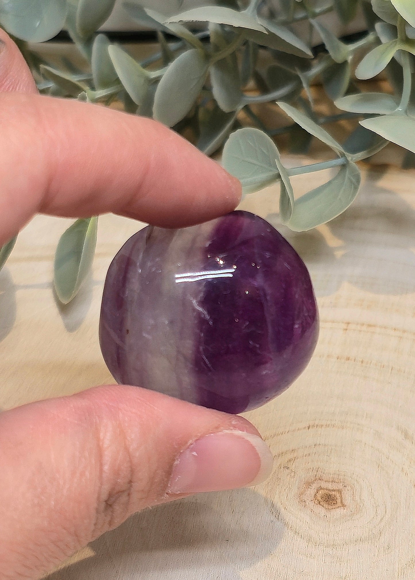 Fluorite barattée