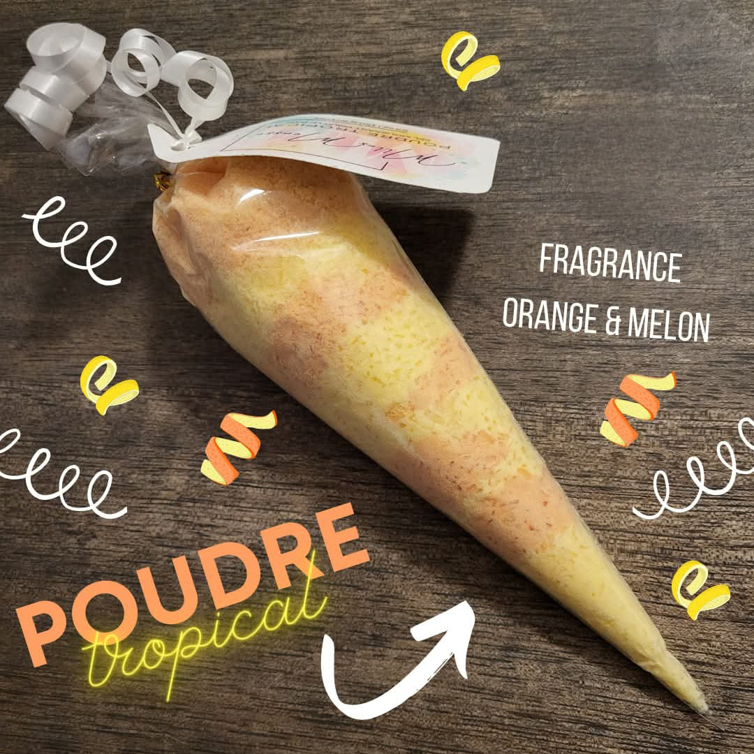 Sel de bain moussant Poudre Tropical