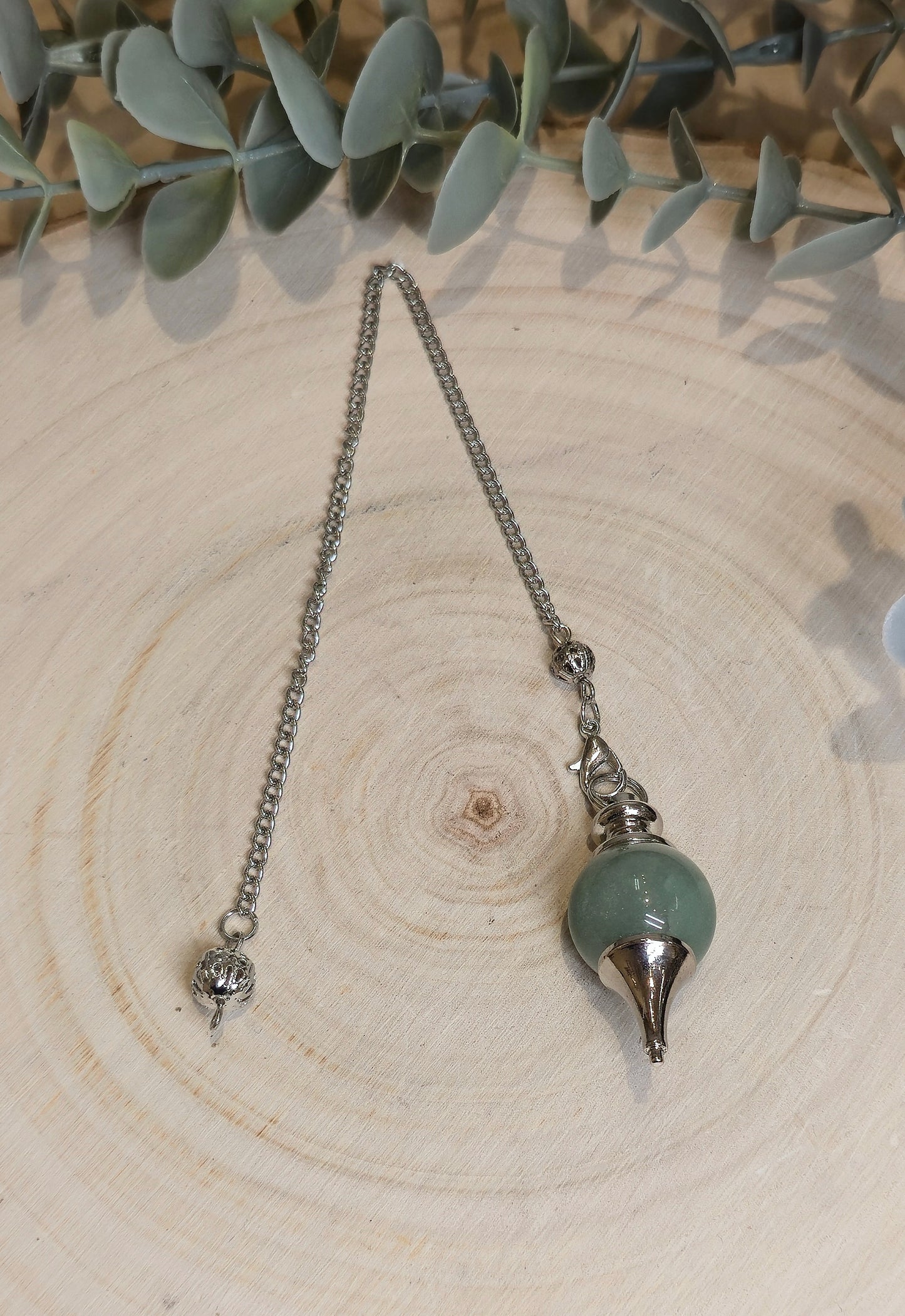 Pendule Sephoroton en Aventurine verte
