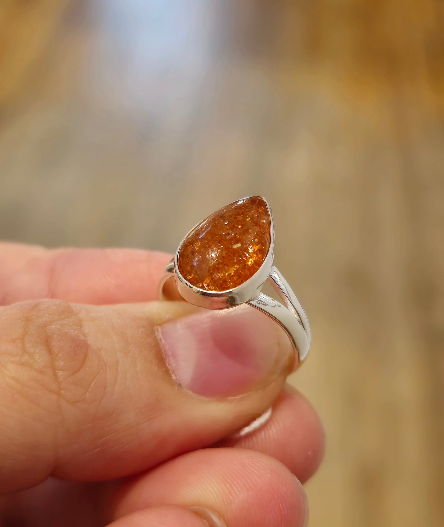 Bague Pierre de soleil