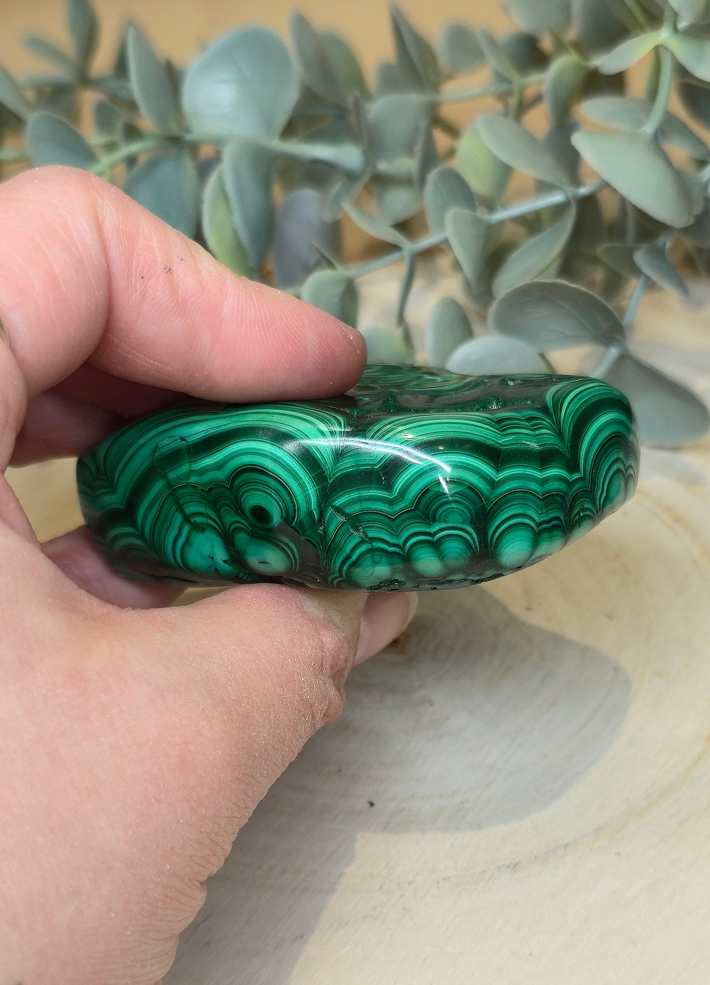 Freeform Malachite
