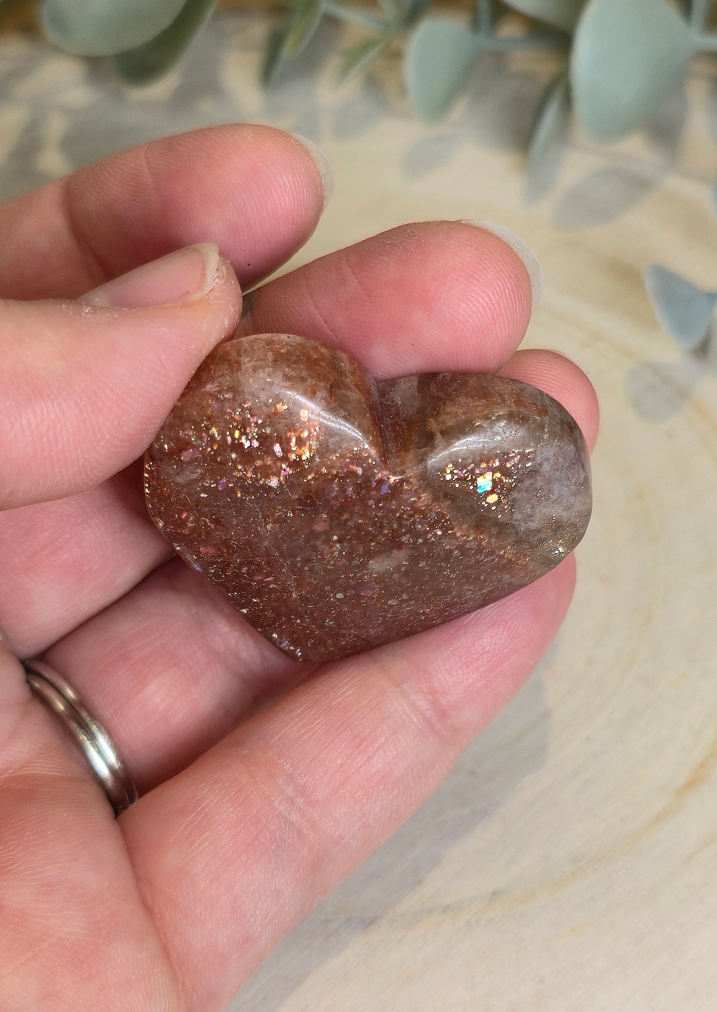 Coeur en Pierre de soleil