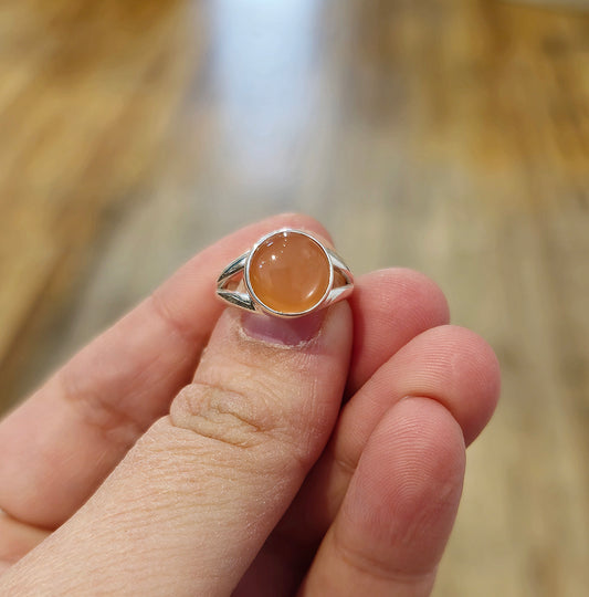 Bague Pierre de lune Pêche