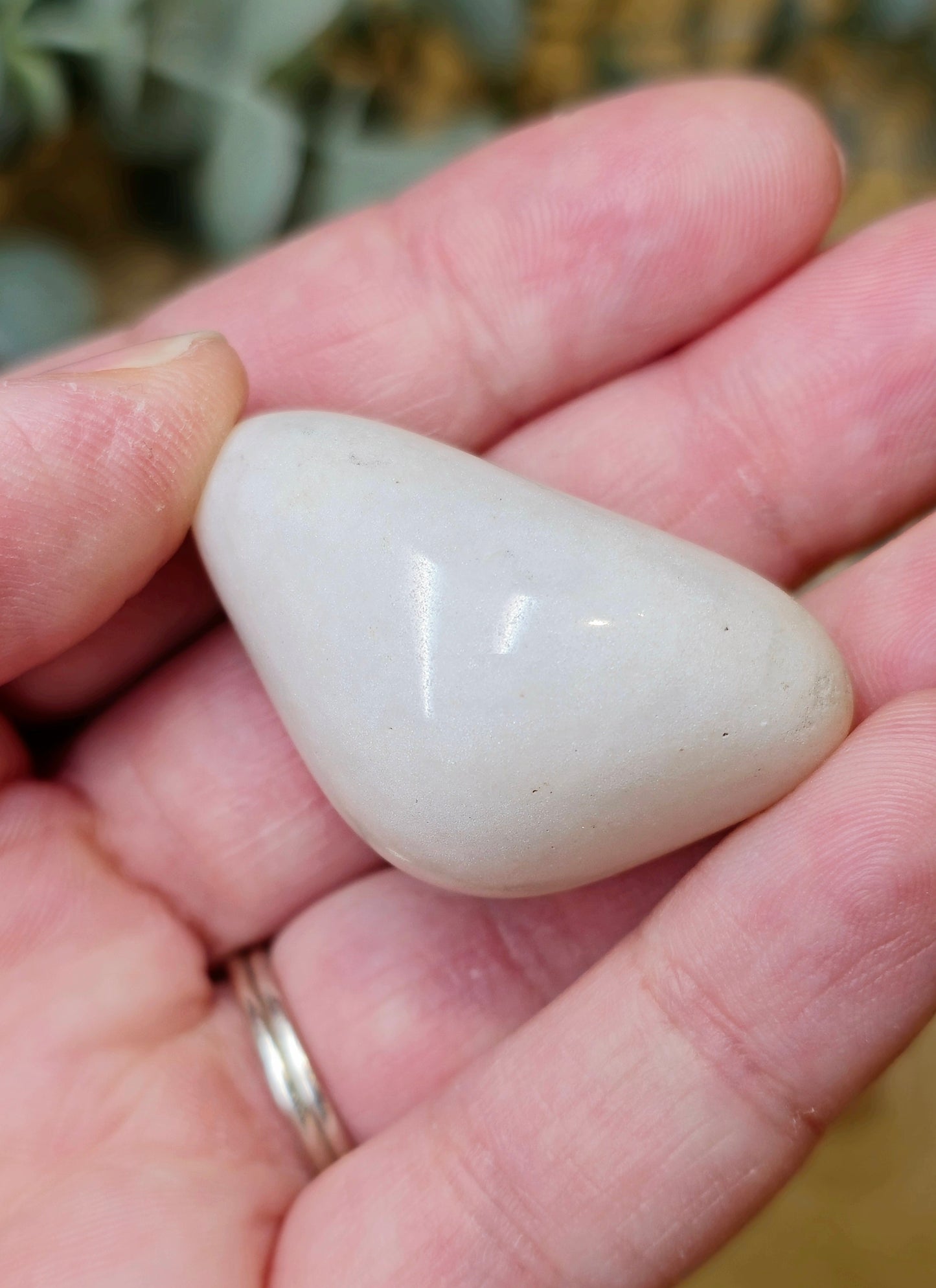 Jade blanc barattée