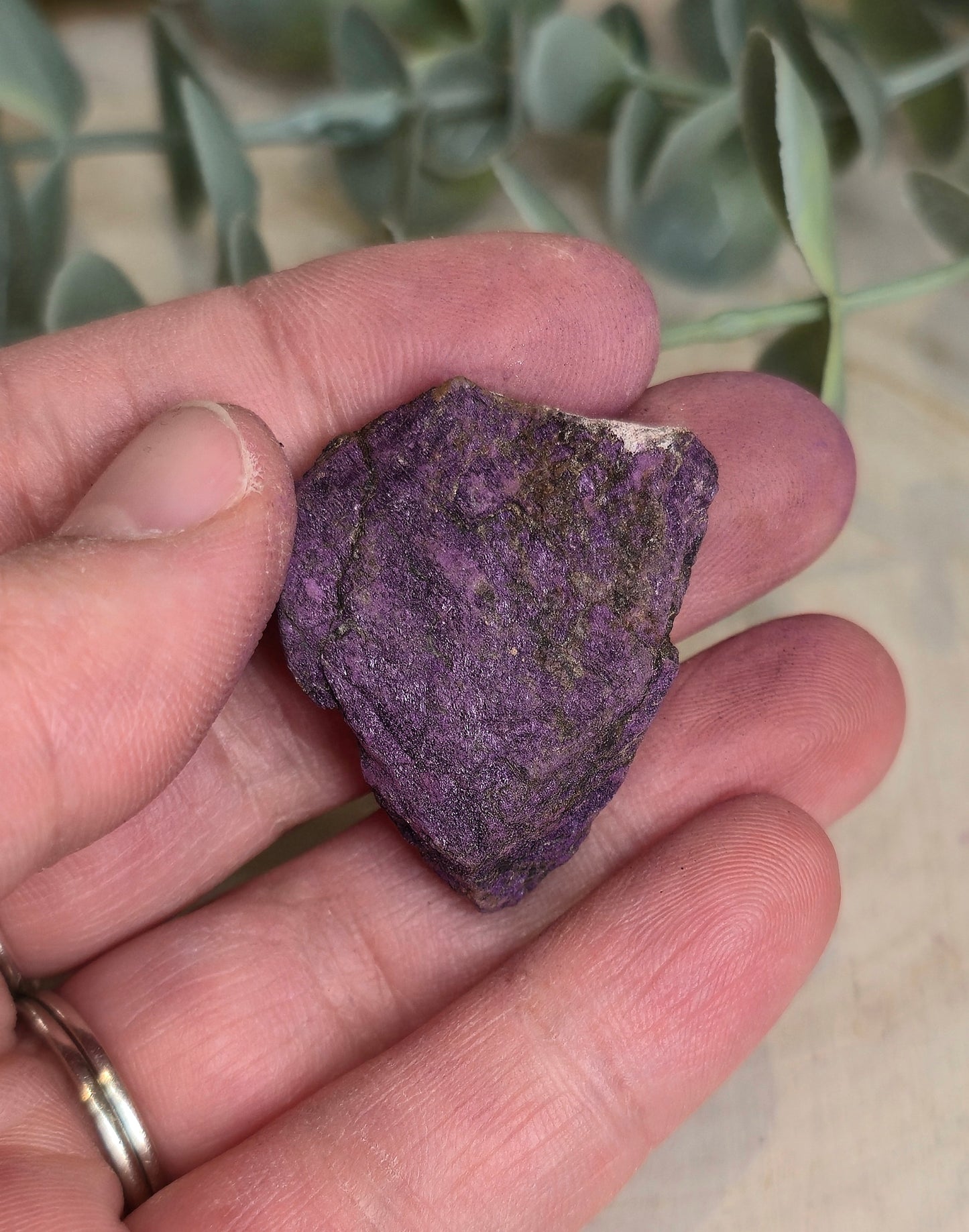 Purpurite brute du Brésil