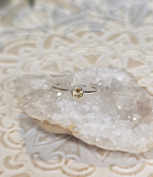 Bague Citrine
