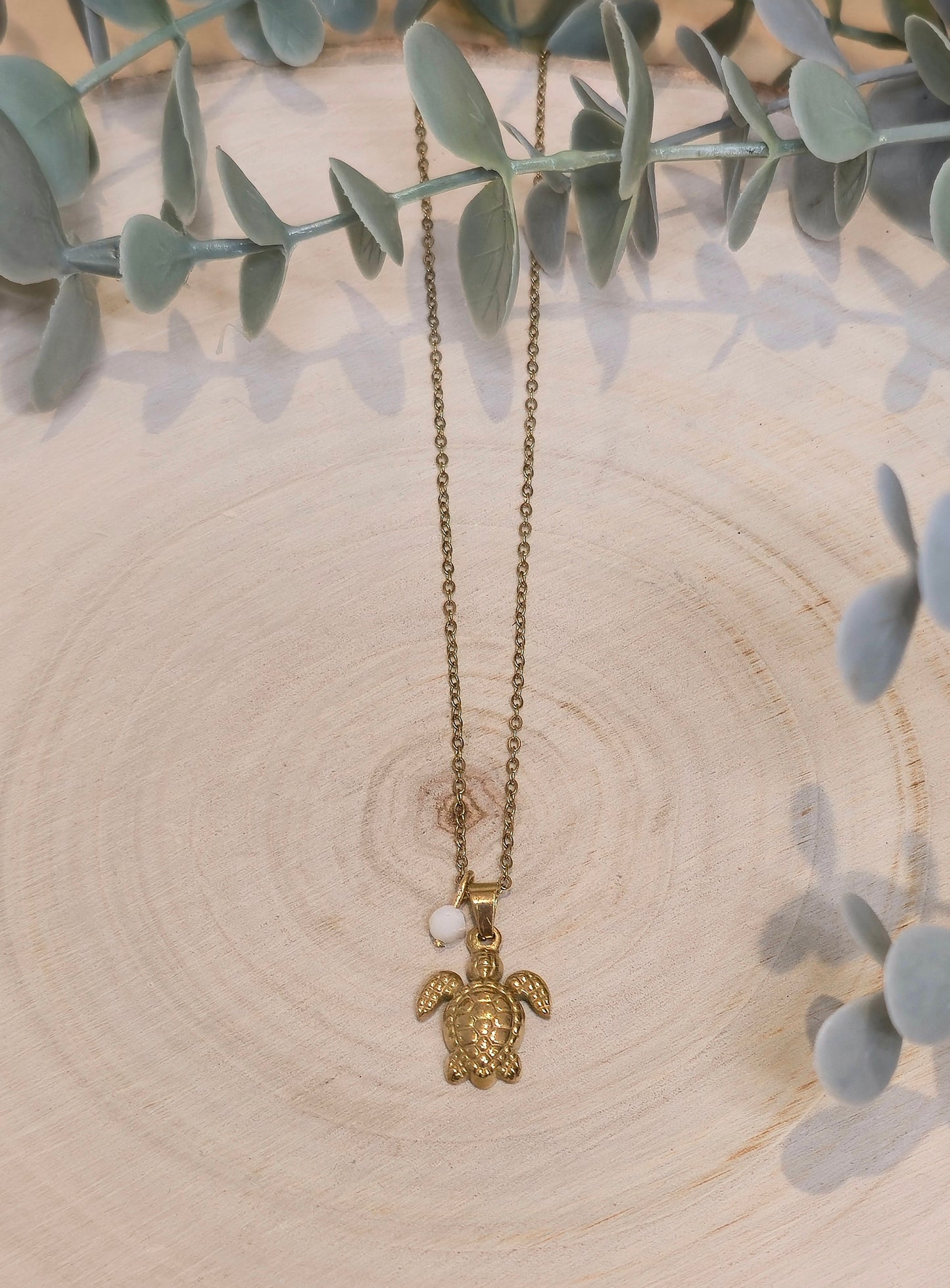 Collier Tortue de mer gold
