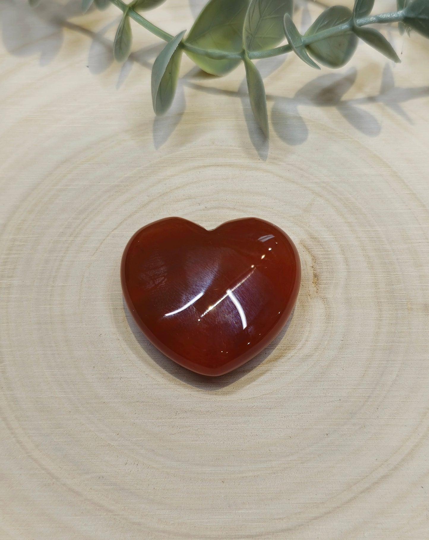 Coeur en Cornaline