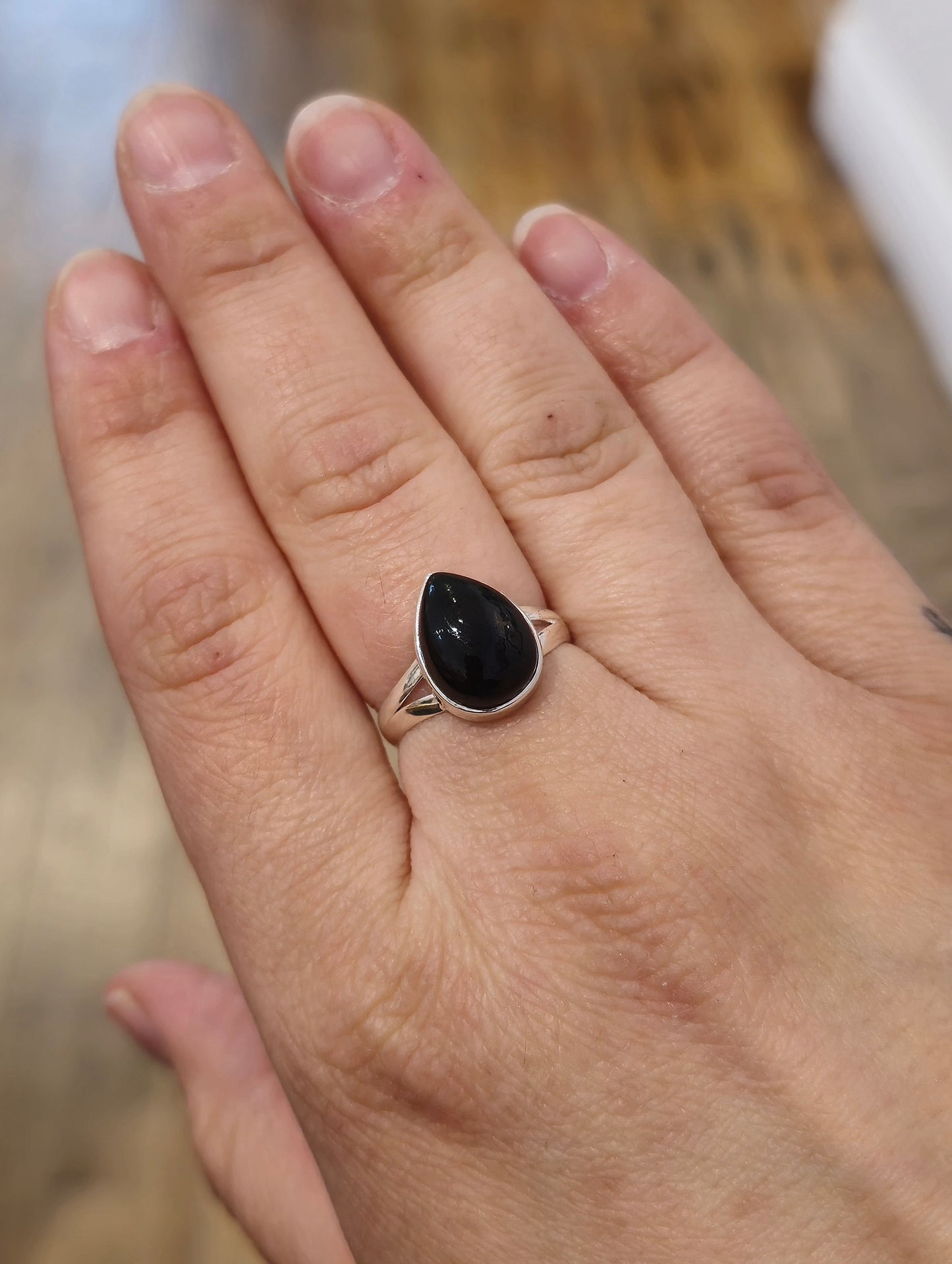 Bague Obsidienne