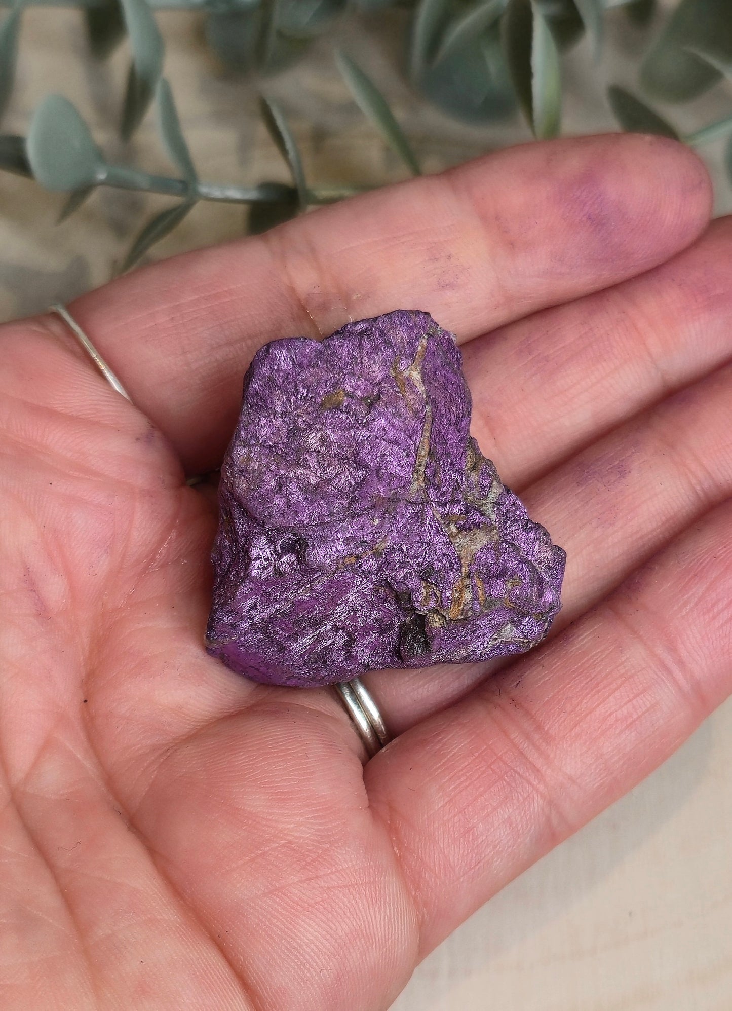 Purpurite brute du Brésil
