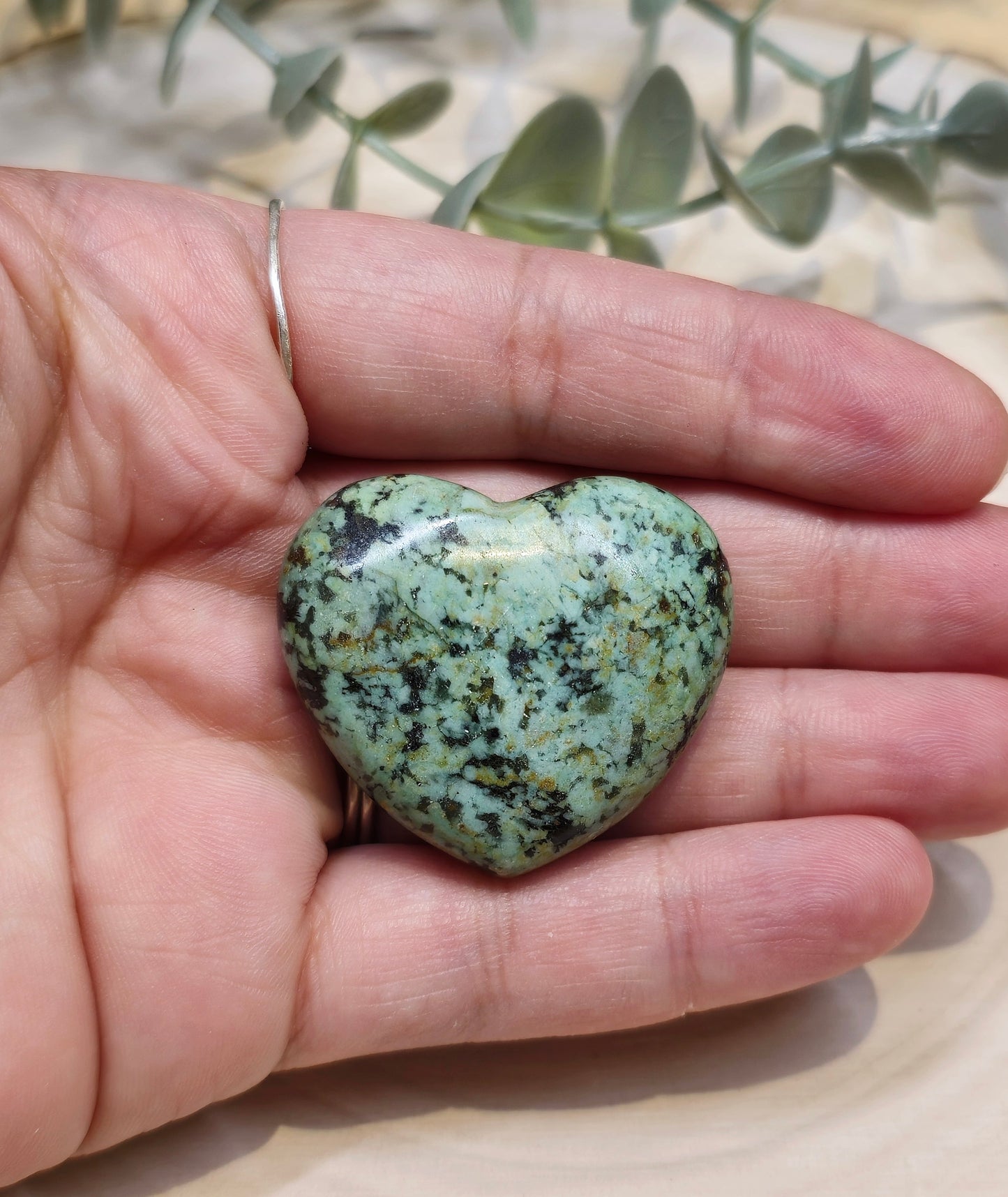 Coeur en Turquoise d’Afrique