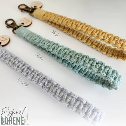 Porte-clé lanière plat