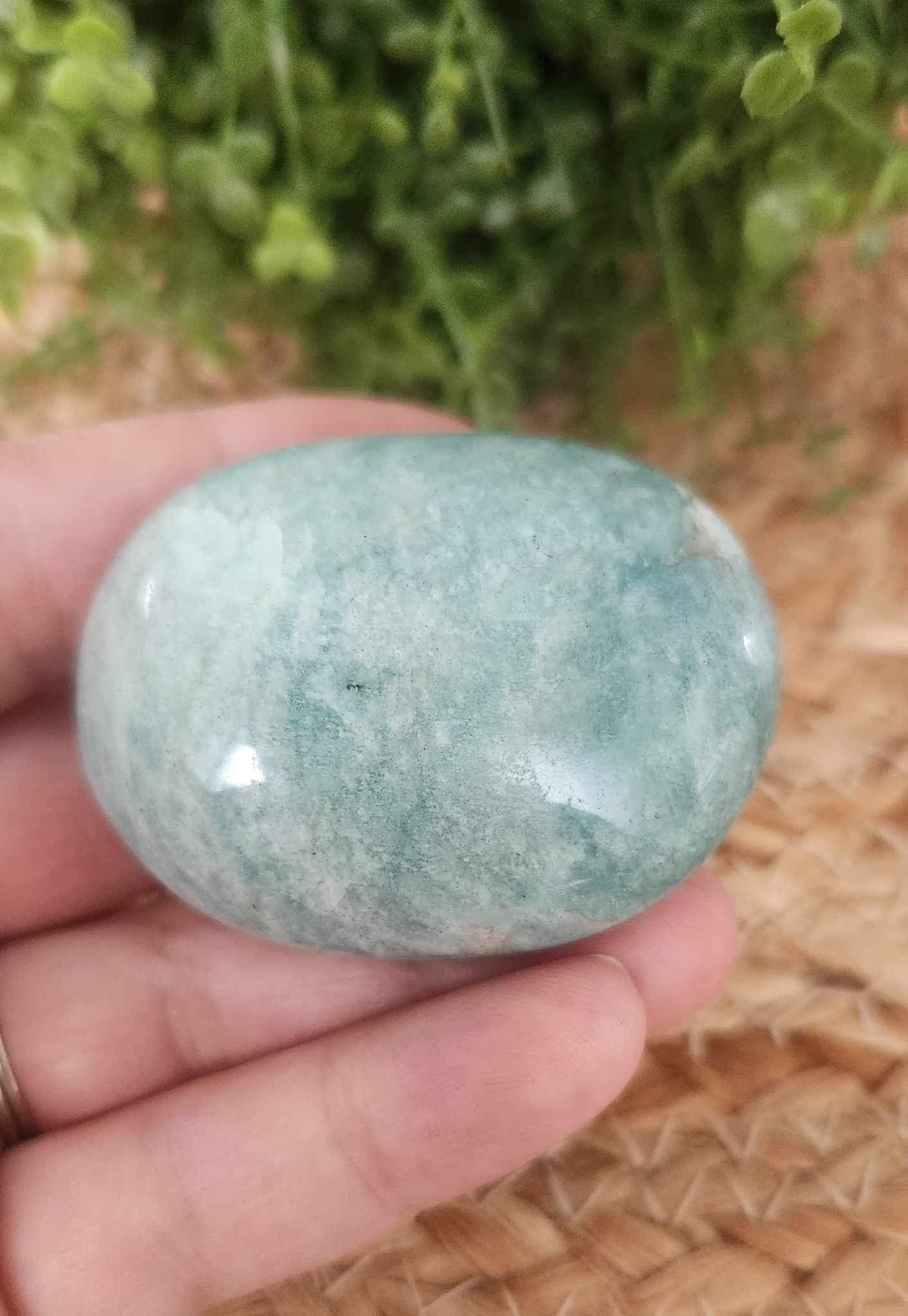 Pierre de paume en Amazonite