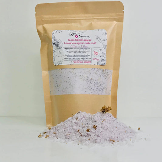 Sel de bain - Fleur de Lilas