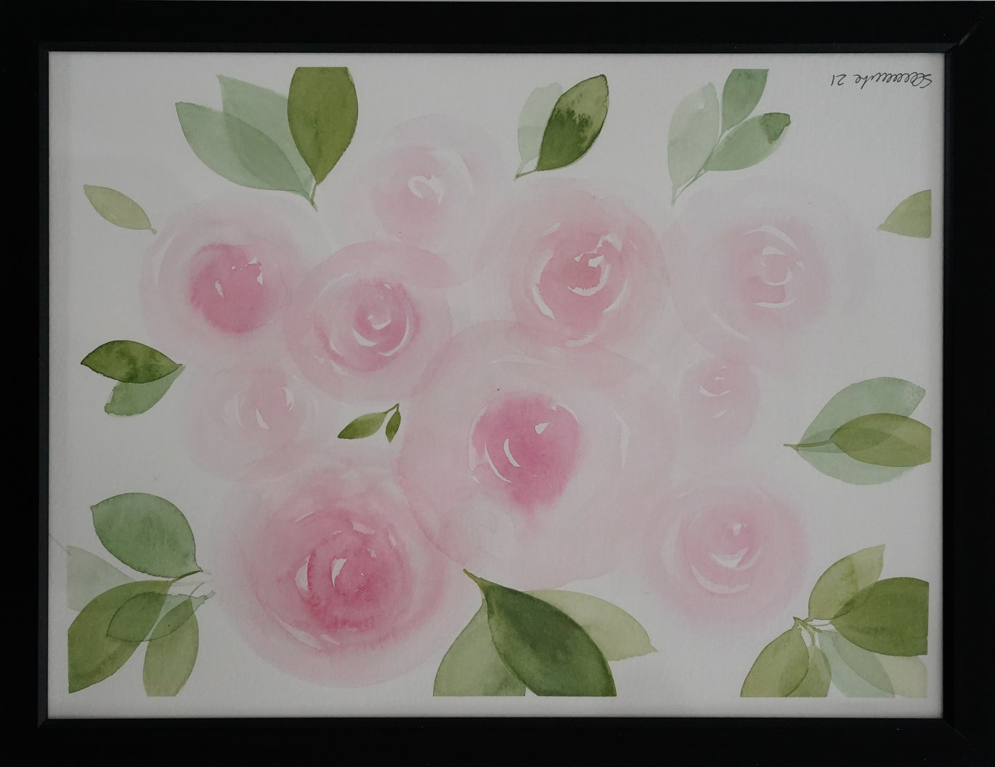 Aquarelle - Roses