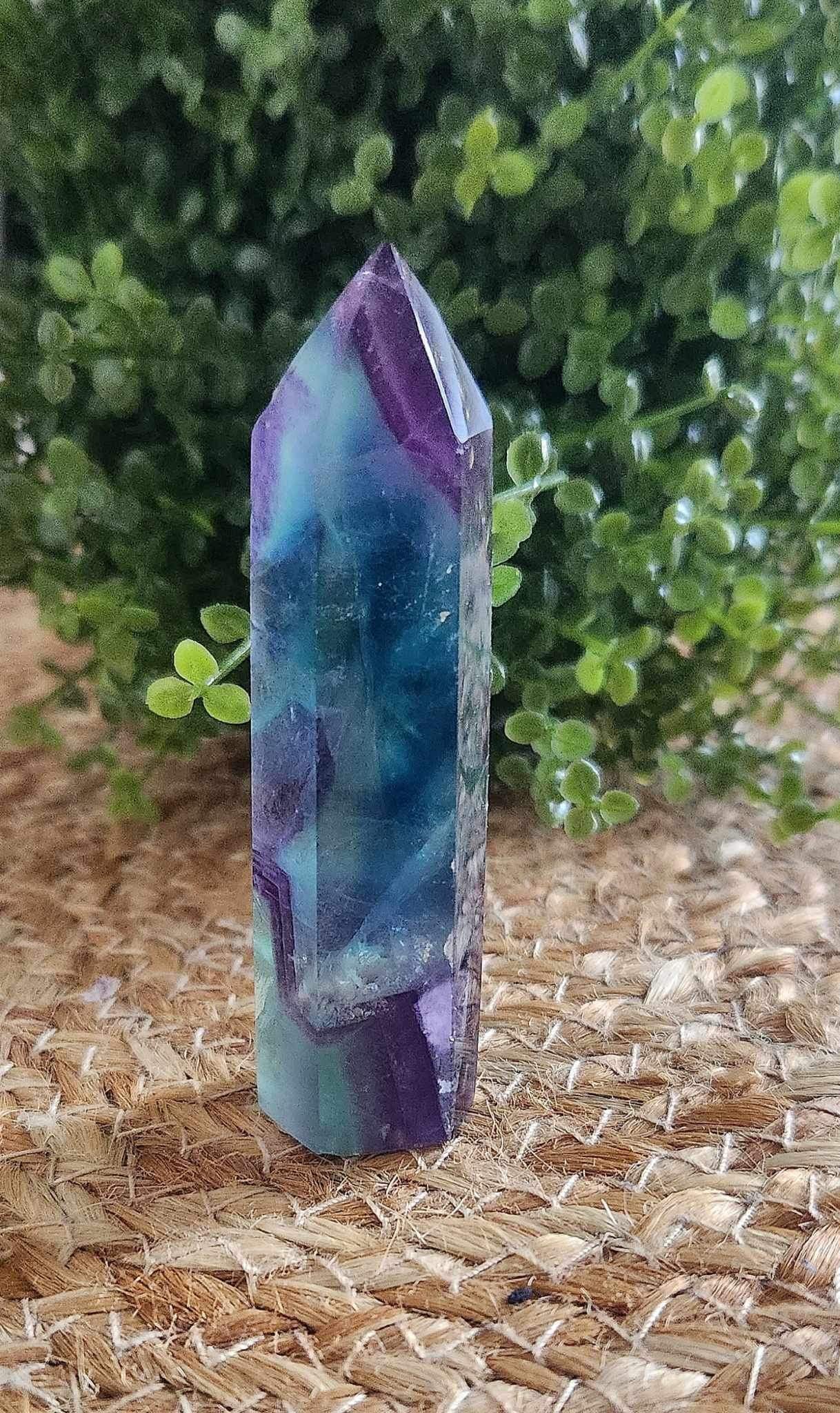 Pointe en Fluorite