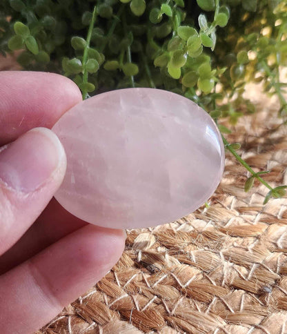 Pierre de paume Quartz rose
