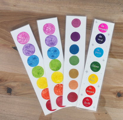 Signets en aquarelle