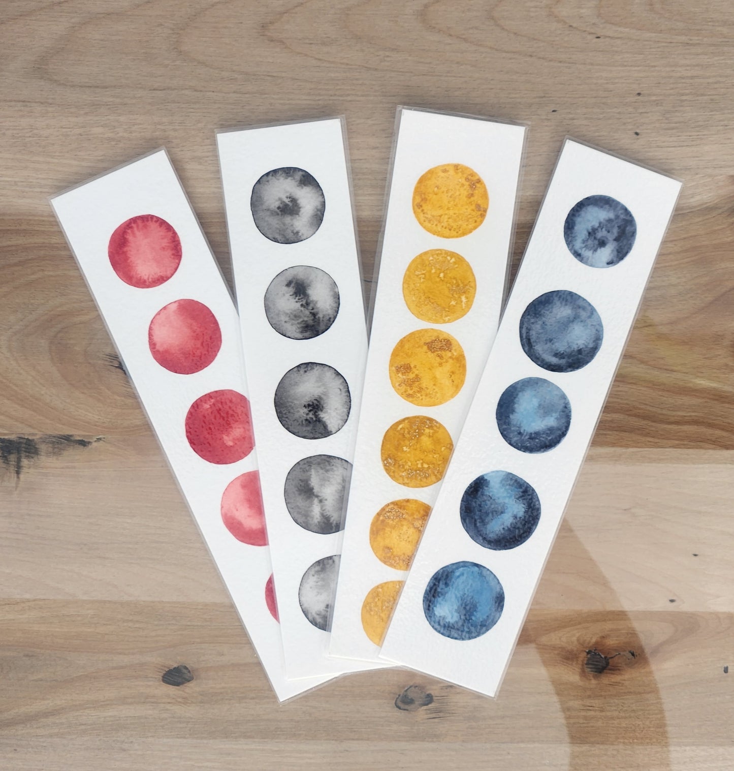 Signets en aquarelle - Lune