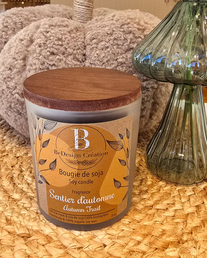 Bougie de soja - Sentier d’automne