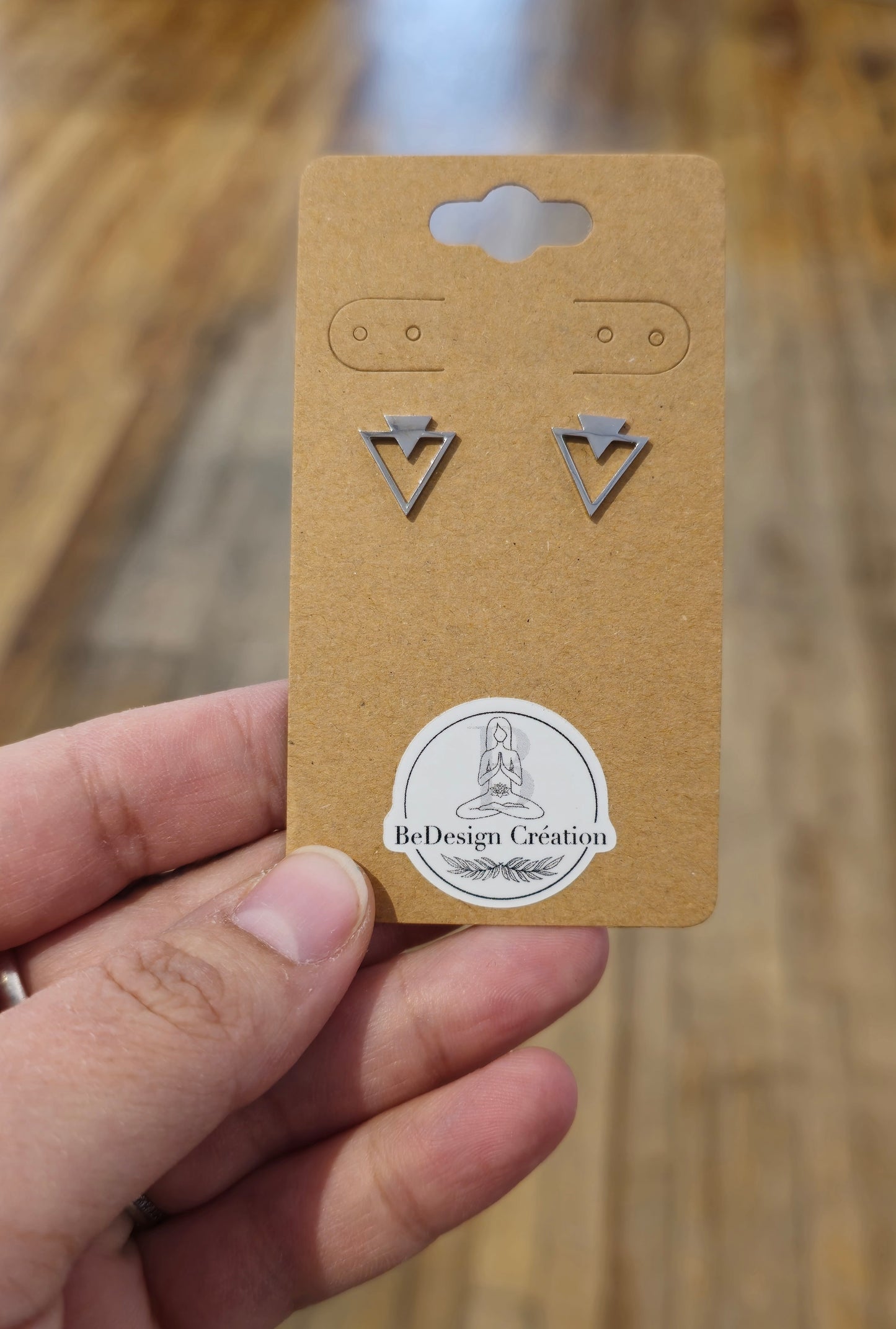 Boucles d’oreilles Triangles