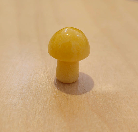 Champignon en Aventurine jaune