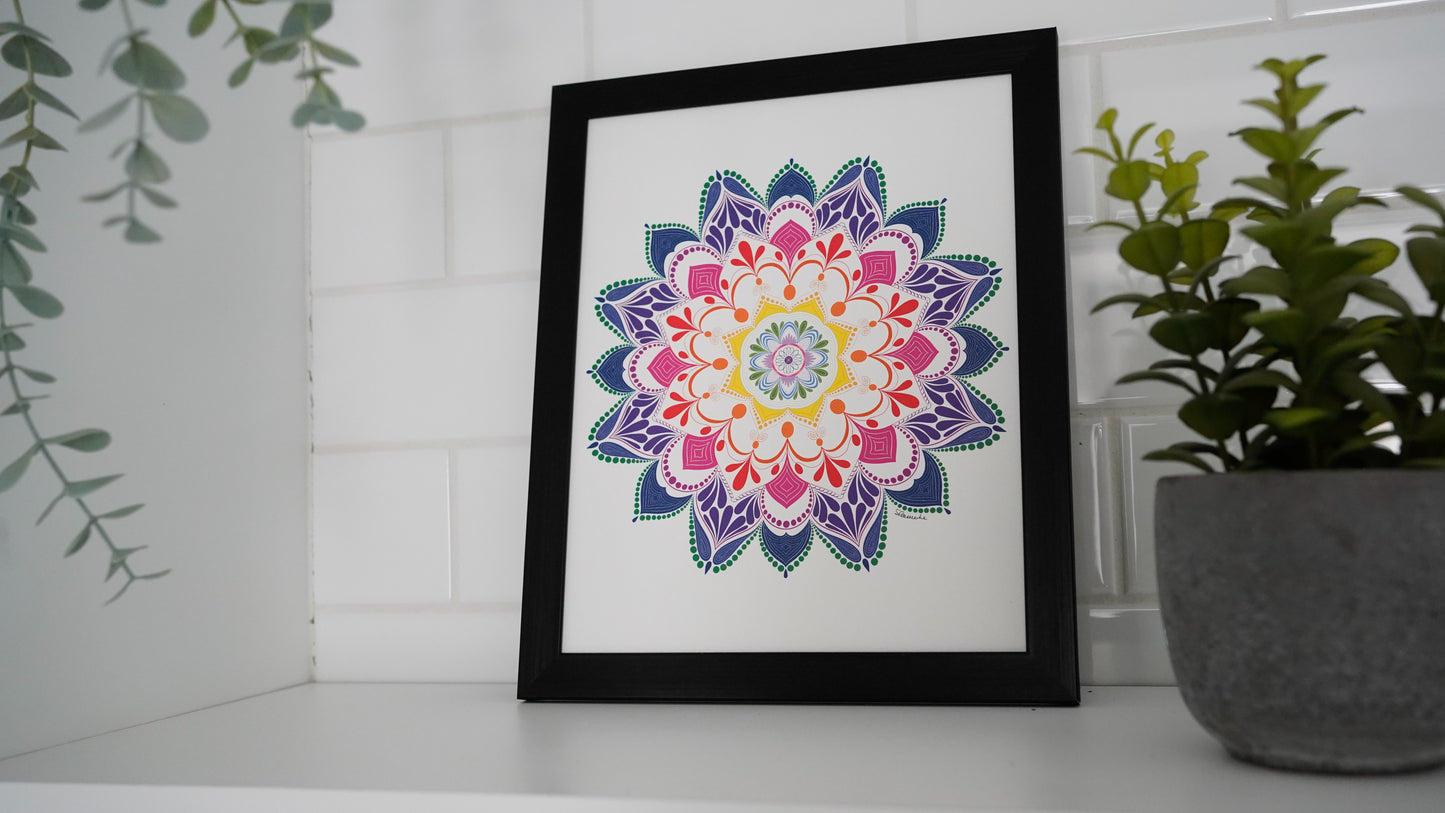 Mandala multicolor