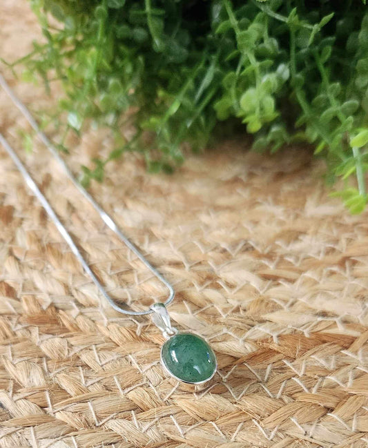 Collier Aventurine verte