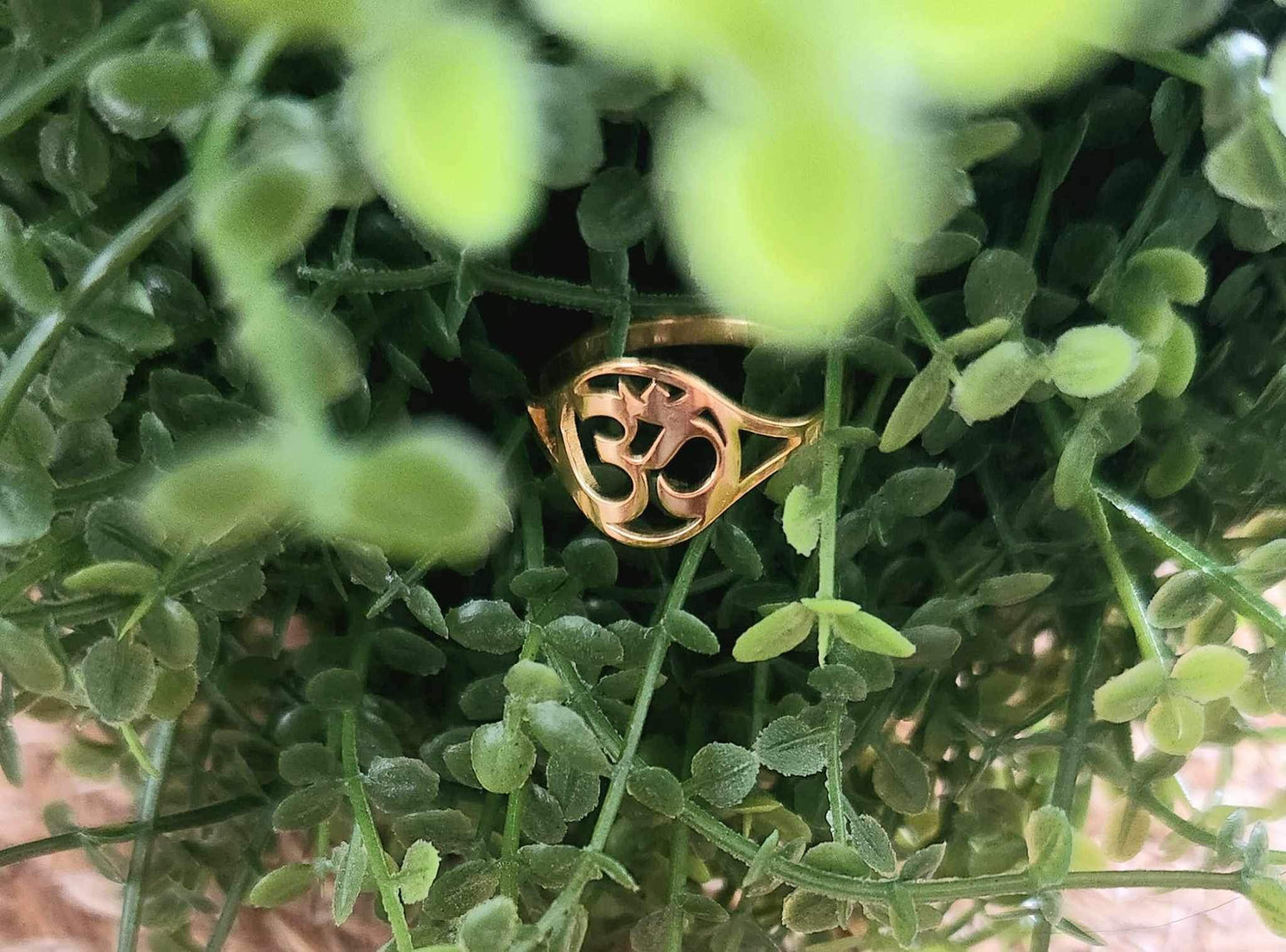 Bague Fleur OM gold