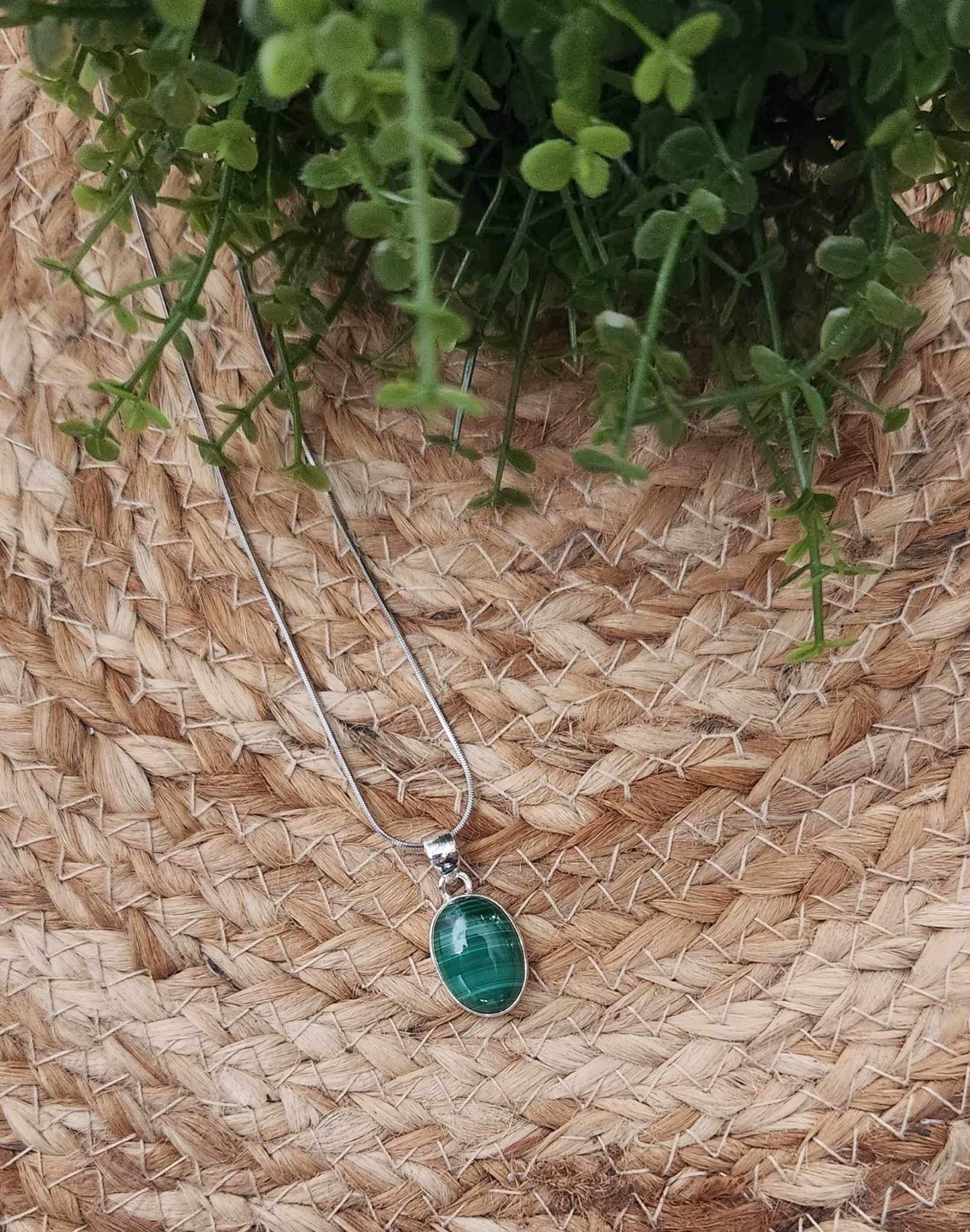 Collier Malachite