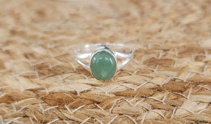 Bague Aventurine verte