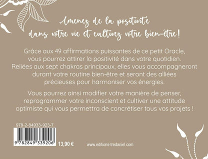 Le petit oracle des affirmations positives pour ma routine bien-être