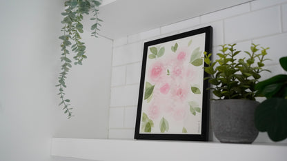 Oeuvre originale - Aquarelle Roses