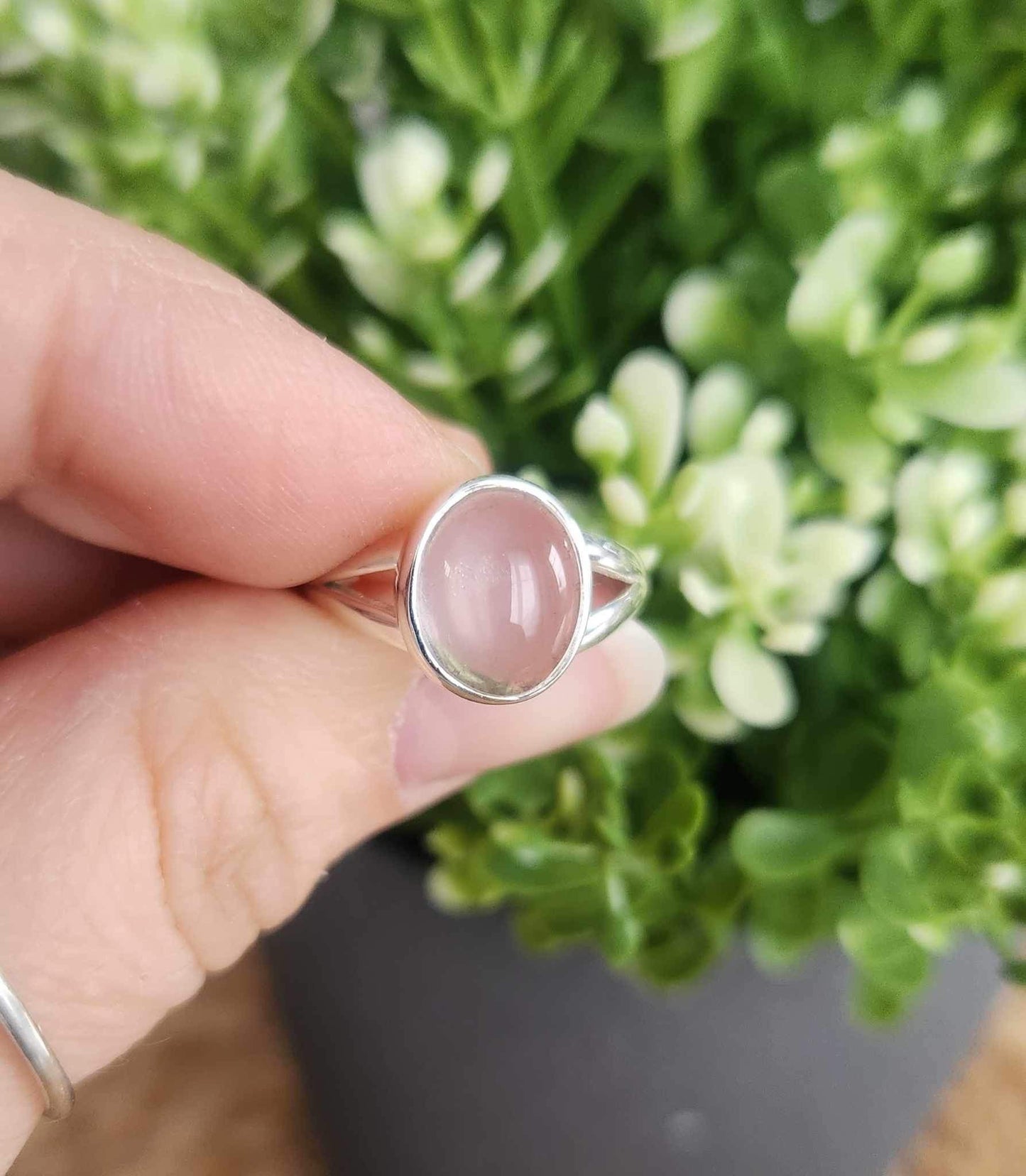 Bague Quartz rose