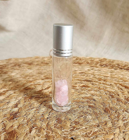 Roll-on avec pierres pour huile essentielle