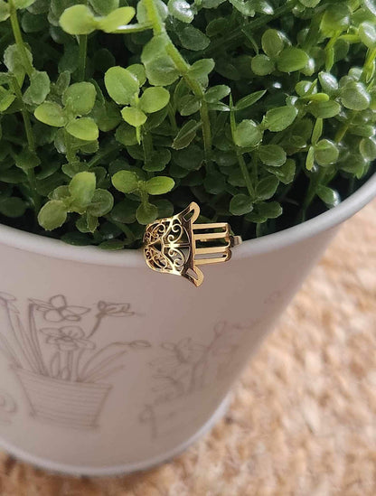 Bague Main Fatima gold