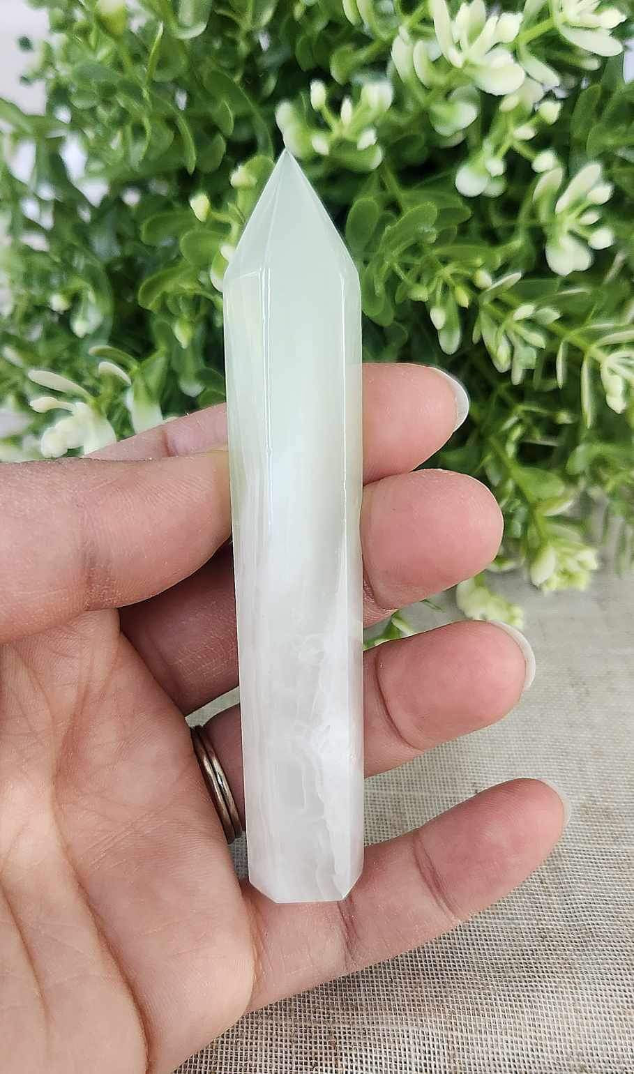 Pointe en Calcite vert