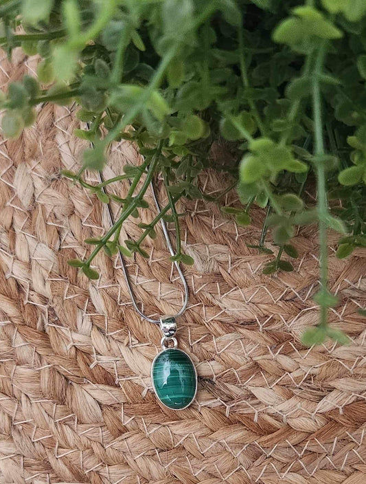 Collier Malachite