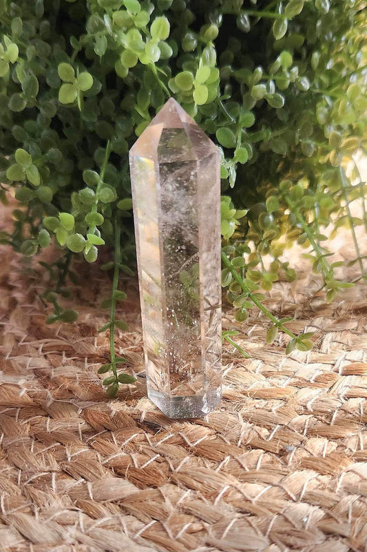 Pointe en Quartz fumé pâle