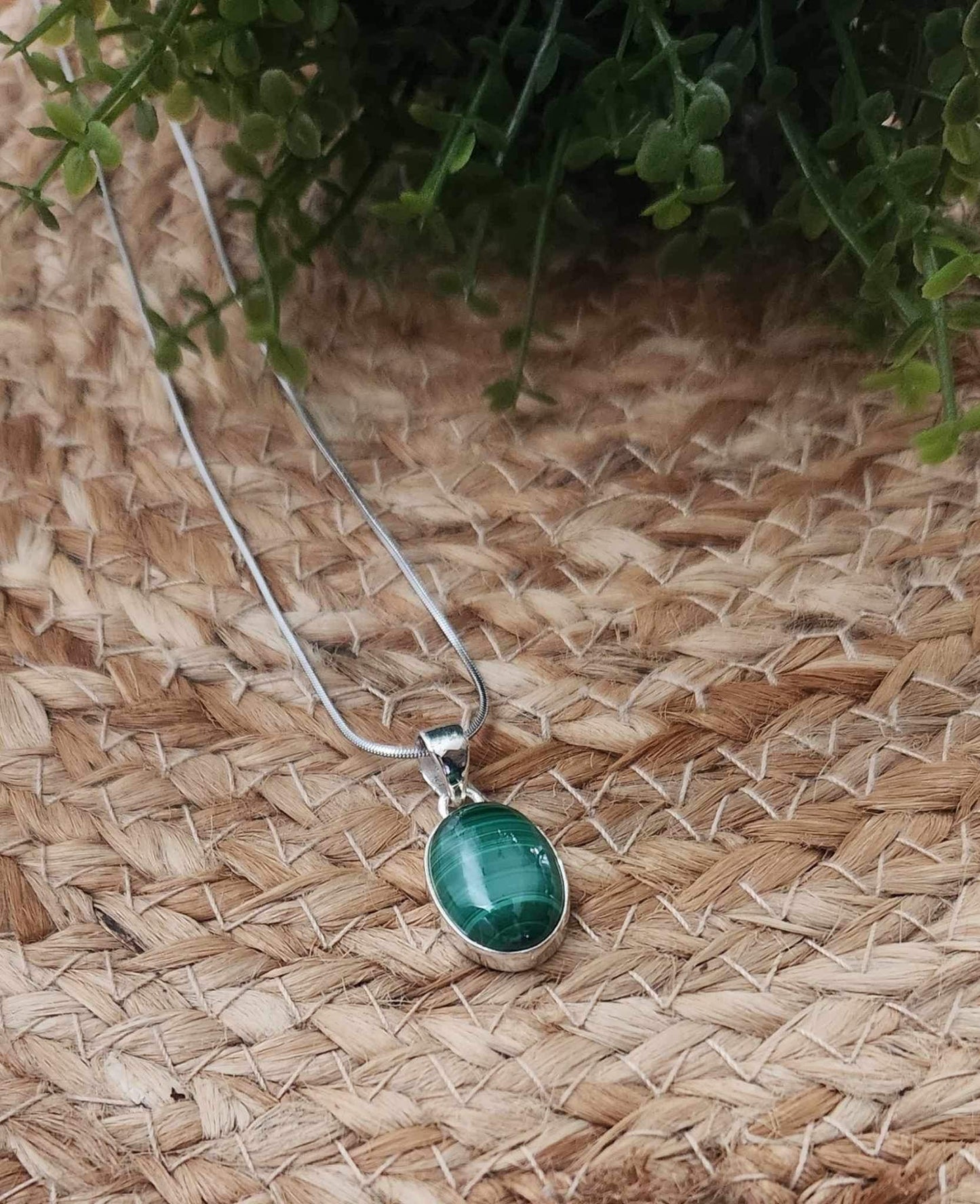 Collier Malachite