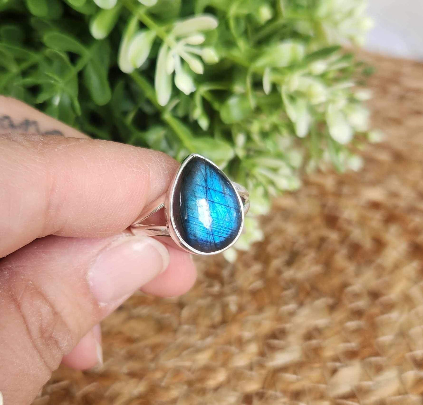 Bague Labradorite