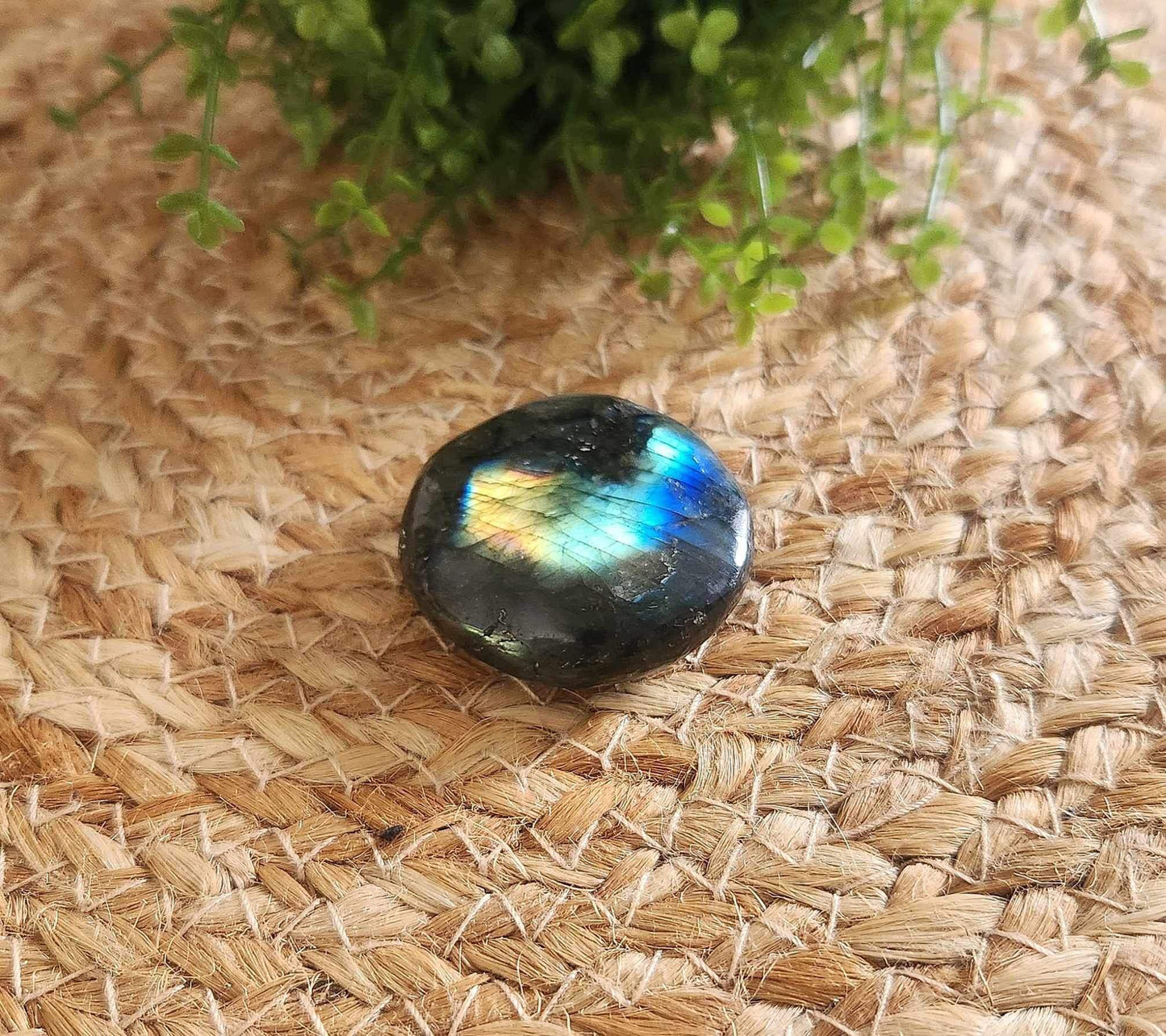 Pierre de paume en Labradorite