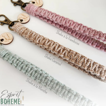 Bracelets ajustables à noeud plat