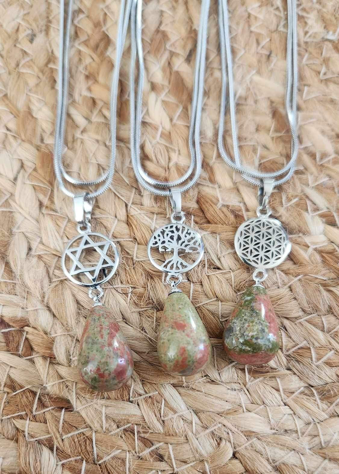 Collier Unakite